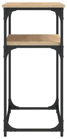 vidaXL Τραπέζι Κονσόλα Sonoma Δρυς 100x35,5x75 εκ. Επεξεργασμένο Ξύλο
