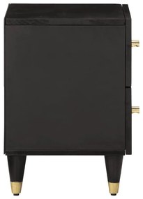 vidaXL Κομοδίνο 40 x 33 x 46 εκ. από Μασίφ Ξύλο Μάνγκο