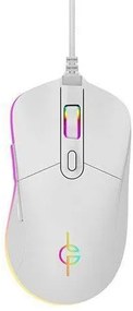 LAMTECH RGB GAMING MOUSE 6400DPI WHITE 'WHITE MOON'