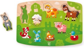 Ξύλινη Πυραμίδα Με Κύβους Early Explorer Hape