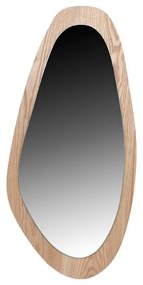 Καθρέπτης Τοίχου 23520 Fylliana Mdf Φυσικό 40x3x80 εκ. 40x3x80 εκ.