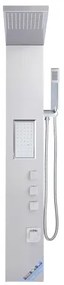 VEVOR Shower Panel Tower System Stainless Steel Column Rainfall Head Massage Jet