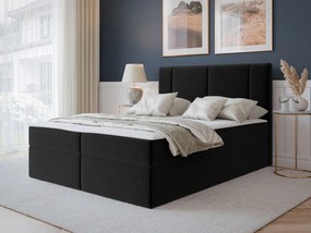 Επενδυμένο Κρεβάτι Michelle-140 x 200-Μαύρο