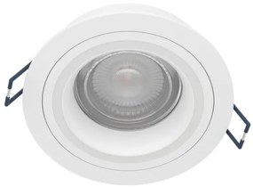 Έξυπνο Χωνευτό Σποτ Φωτιστικό Οροφής LED 4,7W RGB TW 3CCT Dimmable Φ9,3cm Carosso-Z Eglo-900766-Λευκό 900766