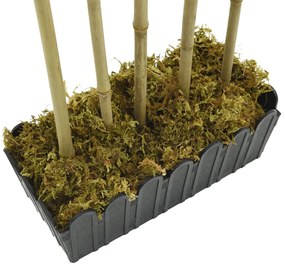 vidaXL Δέντρο Μπαμπού Τεχνητό 730 Κλαδιά Πράσινο 120 εκ.