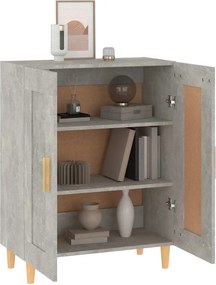 vidaXL Ντουλάπι Γκρι Σκυροδέματος 69,5x34x90 εκ. Επεξεργασμένο Ξύλο