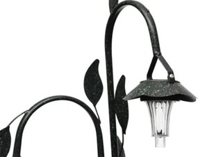 Ηλιακό φωτιστικό με LED και καλάθια για φυτά