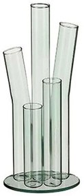 Βάζο Γυάλινο 5 Θέσεων 02.1110536 20cm Clear Glass