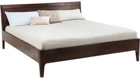 Κρεβάτι Brooklyn Walnut Ξύλο Καφέ  160x200εκ./166x201x92εκ - Καφέ