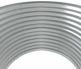 vidaXL Ζαρντινιέρα Πράσινη 100x100x68εκ Γαλβανισμένος χάλυβας