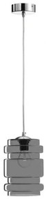 Κρεμαστό Φωτιστικό Οροφής Φ19cm E27 60W Γυαλί Luma Lighting-114-01023-04-smoke-Φιμέ/Smoke 114-01023-04-smoke