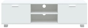 vidaXL Έπιπλο Τηλεόρασης Λευκό 140x40,5x35 εκ. Επεξεργασμένο Ξύλο