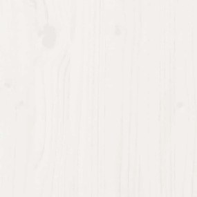 vidaXL Συρτάρια Κρεβατιού 2 τεμ Λευκό 75x55x17 εκ. Μασίφ Ξύλο Πεύκου