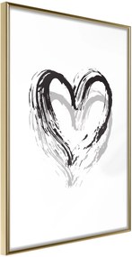 Αφίσα - Painted Declaration of Love - 20x30 - Χρυσό - Χωρίς πασπαρτού