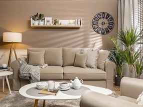 Καναπές κρεβάτι Boston 271 (Modone 9702), Αριθμός θέσεων: 3, Αποθηκευτικός χώρος, Beige, 99x239x97cm, 98 kg, Πόδια: Πλαστική ύλη | Epipla1.gr