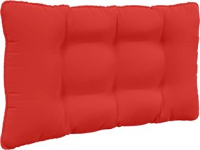 vidaXL Μαξιλάρι Καναπέ Εξωτερικού Χώρου 2 pcs Κόκκινο Πολυεστέρας