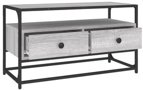 vidaXL Έπιπλο Τηλεόρασης Γκρι Sonoma 80x35x45 εκ. από Επεξεργ. Ξύλο