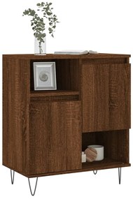 vidaXL Μπουφές Καφέ Δρυς 60x35x70 εκ. από Επεξεργασμένο Ξύλο