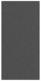 vidaXL Χαλάκι Εξώπορτας Ανθρακί και Μαύρο 120 x 250 cm