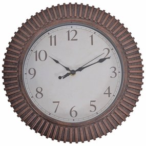 Ρολόι Τοίχου Μπρονζέ 30x4.6cm ANKOR