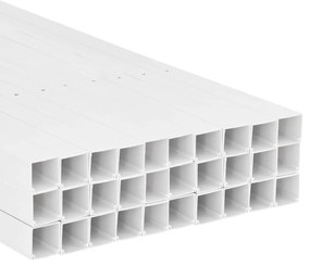 vidaXL Κανάλι Καλωδίων 40 x 25 χιλ. 30 μ. από PVC