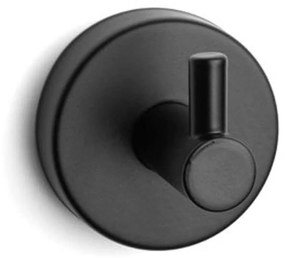 Άγκιστρο Μπάνιου Uno 1209 55 Black Karag Stainless Steel