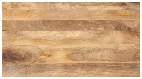 vidaXL Επιφάνεια Τραπεζιού Ορθογώνια 100x50x3,8 εκ. Μασίφ Ξύλο Μάνγκο