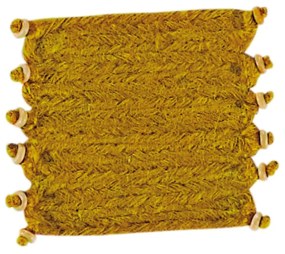 Σετ Σουβέρ 4 Τεμάχια Coaster 235 Mustard 4x(10x10) - Kentia