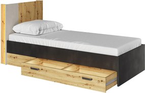 Κρεβάτι Qubic 90 1S - 217.00Χ96.00Χ100.00cm