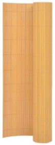 vidaXL Περίφραξη Κήπου Διπλής Όψης Κίτρινη 110 x 500 εκ.