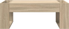 vidaXL Τραπεζάκι σαλονιού Δρύς Sonoma 110 x 50 x 41 εκ