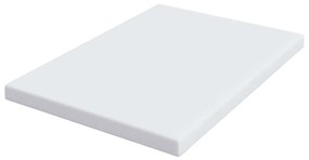 vidaXL Στρώματα Λευκό 140 x 200 cm 100% ύφασμα πολυεστέρα με τζακάρ