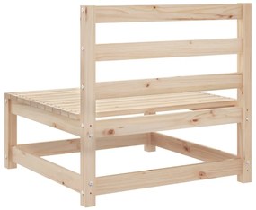 vidaXL Καναπές Κήπου Σετ 7 Τεμαχίων από Μασίφ Ξύλο Πεύκου