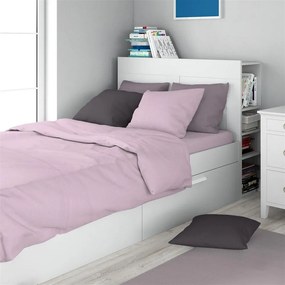 Σεντόνια Solid 506 (Σετ 3τμχ) Light Purple DimCol Μονό 160x240cm 100% Βαμβάκι