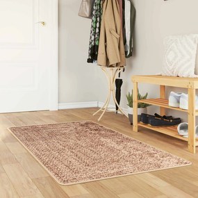 vidaXL Χαλί Runner MARSA Κίτρινο 80 x 150 cm Πολυέστερ και PVC
