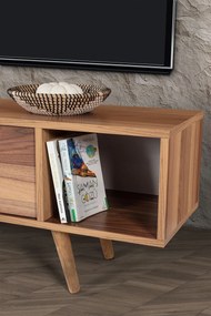 Έπιπλο Τηλεόρασης Καρυδί FUNUFAN 160x35x18