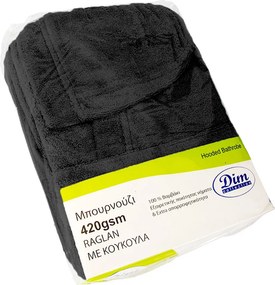 Μπουρνούζι Dimcol 3010 Μαύρο