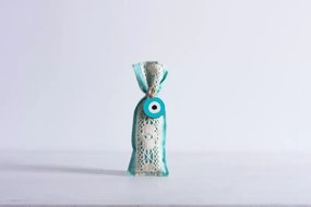 Beauty Home ΠΟΥΓΚΙ ΜΕ ΔΑΝΤΕΛΑ 6 x 19 cm ΛΕΥΚΟ-ΛΕΥΚΗ