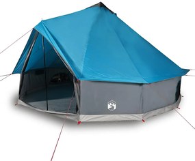 vidaXL Σκηνή Οικογενειακή Tipi 6 Ατόμων Αδιάβροχη Μπλε
