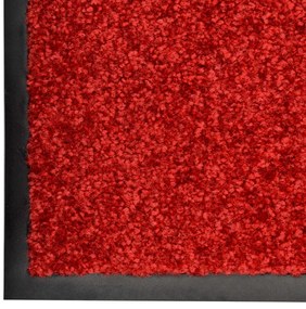 vidaXL Πατάκι Εισόδου Πλενόμενο Κόκκινο 40 x 60 εκ.