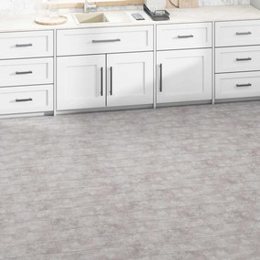 vidaXL Πλάκες Δαπέδου 36 pcs Γκρι Γη 5,02 m² PVC