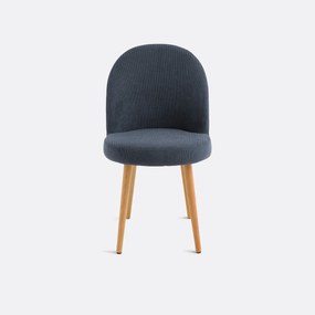 Καρέκλα από κοτλέ βελούδο, Ines