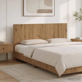 vidaXL Κεφαλάρι Τοίχου HOORN Artisan Δρυς Επεξεργασμένο Ξύλο