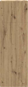 vidaXL Highboard Artisan Δρυς 45 x 41 x 124 εκ. Επεξεργασμένο Ξύλο