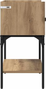 vidaXL Κομοδίνο Artisan Oak 40 x 29 x 60 εκ Επεξεργασμένο ξύλο