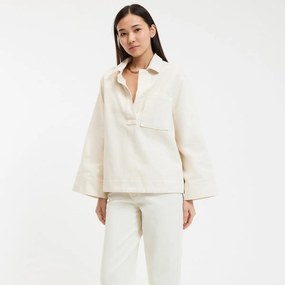 Πουκαμίσα από βαμβακερό ντένιμ