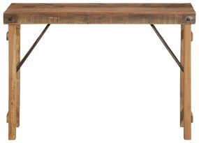 vidaXL Κονσόλα 110x35x76 εκ Μασίφ Ξύλο Ανακυκλωμένο