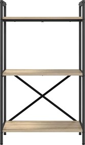vidaXL Ράφι Βιβλίων Δρύς Sonoma 56 x 34 x 96 εκ Επεξεργασμένο ξύλο