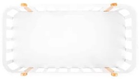 Βρεφική Κούνια  Anti-Reflux Nika White + Natural  60 × 94 cm  INGVART