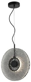 Κρεμαστό Φωτιστικό Οροφής 35cm LED 11W IP20 3000K Zambelis-23074-Φιμέ/Smoke 23074